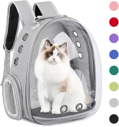Pet Backpack Carrier, Bubble Backpack Cat Carrier, Pets and Small Dogs by Unknown