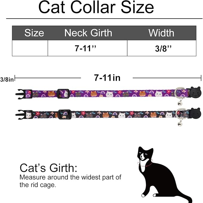 2 Pack Cat Collar Breakaway - Image 4