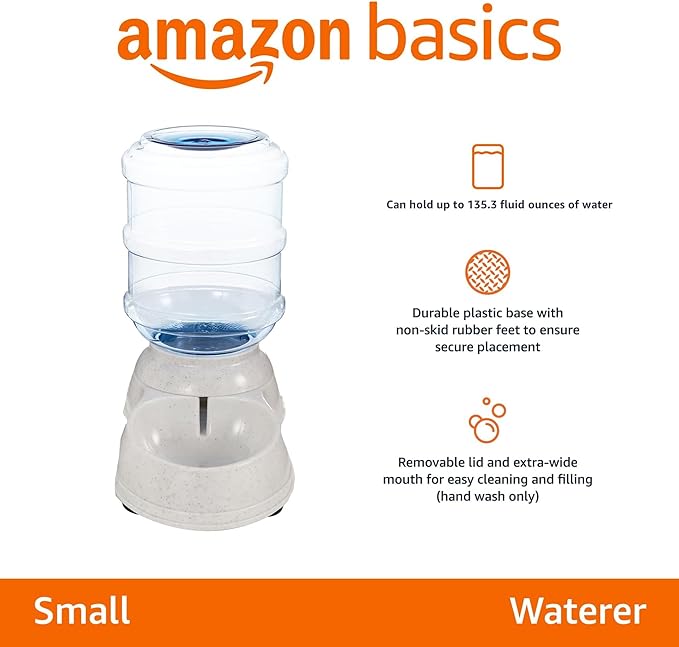 Amazon Basics Gravity Pet Water Dispenser - Image 2