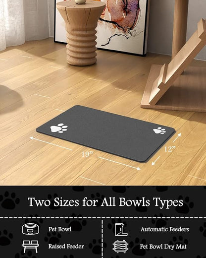 Pet Feeding Mat-Absorbent Dog Mat - Image 7