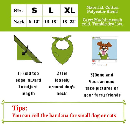 Birthday Boy Dog Bandanas 1 Pack, Pet Scarves - Image 5