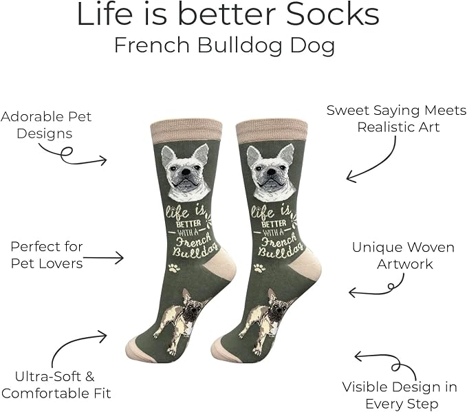 E&S Pets Pet Lover Socks - Image 2