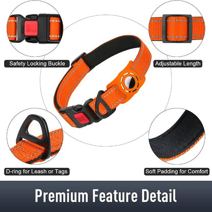 Airtag Dog Collar with AirTag Holder - Image 5