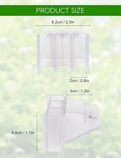 4 Pk Upgraded Aquarium Plant Holder, 3-Hole Hanging Aquarium Plant Holder - Image 3