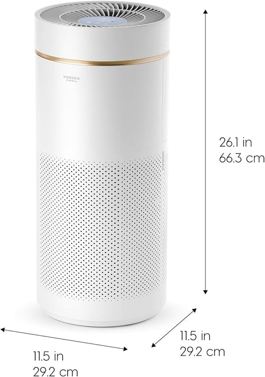 IRIS USA WOOZOO True HEPA Air Purifier, H13 filter removes 99.97% of particles - Image 2