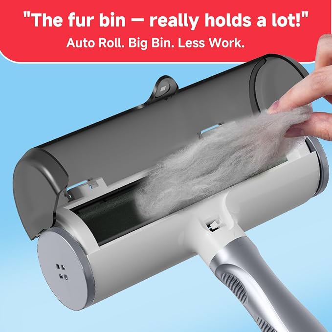 Pet Hair Remover & Pet Grooming Gloves Set - Image 3