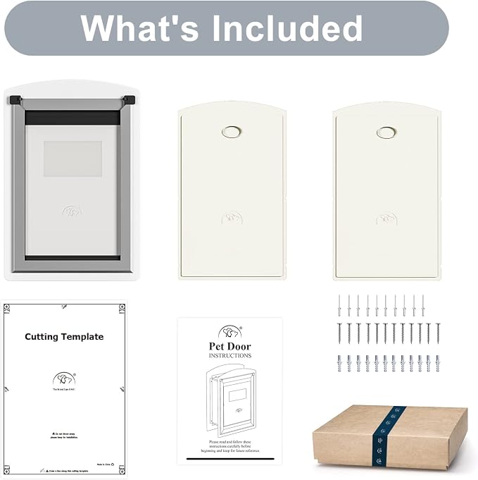 Cat Door for Wall, Energy Efficient Pet Door - Image 6