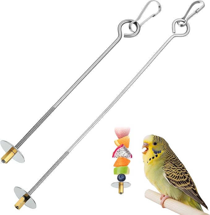 2PCS Bird Cage Food Holder - Image 8