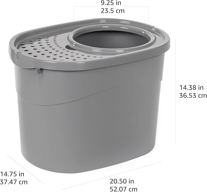 Amazon Basics Large Cat Litter Box - Image 12
