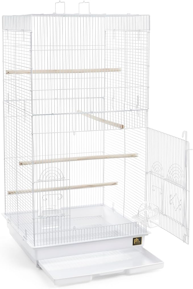 Prevue Pet Products SPECONO1818H-W Tall Tiel Cage - Image 3