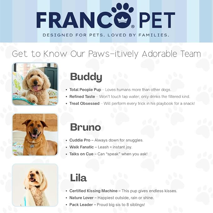Franco Pet Barbie XL Oversized Super Soft Cozy Waterproof Sherpa-Backed Blanket - Image 9