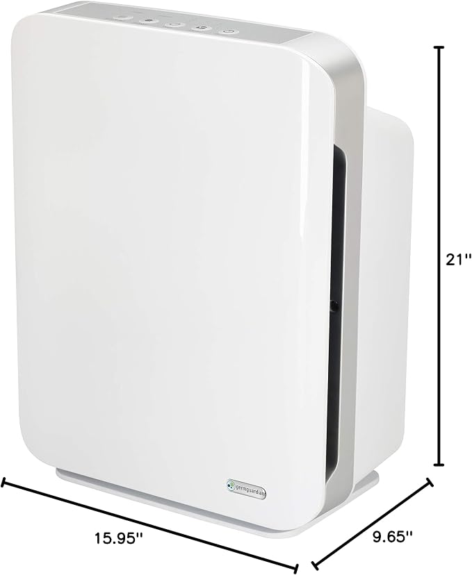 GermGuardian HEPA Air Purifier for Home, Large Rooms up to 1760 Sq. Ft. - Image 9
