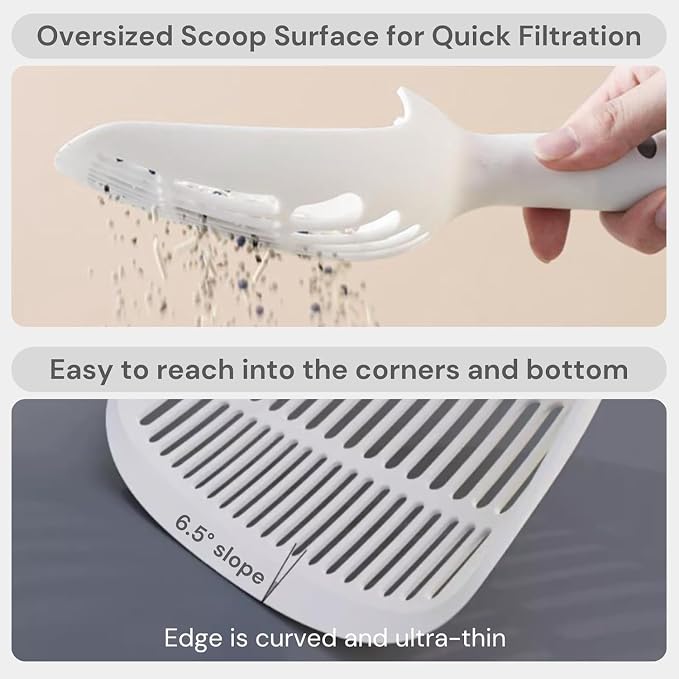 Cat Scooper for Litter Box, Cat Litter Scoop, Kitty Litter Scoop, Cat and Dog - Image 5