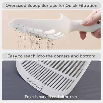 Cat Scooper for Litter Box, Cat Litter Scoop, Kitty Litter Scoop, Cat and Dog - Image 5