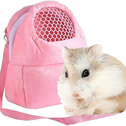Pet Carrier Backpack for Small Animals, Travel Handbag for Cat, Guinea Pig - Image 7
