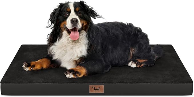 Orthopedic Dog Crate Bed for Extra Large Dogs, XXL Waterproof Comfort Pet Bed by TailStories
