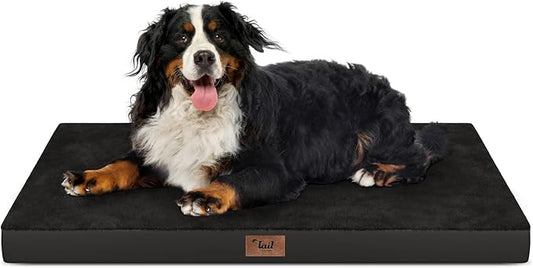 Orthopedic Dog Crate Bed for Extra Large Dogs, XXL Waterproof Comfort Pet Bed by TailStories