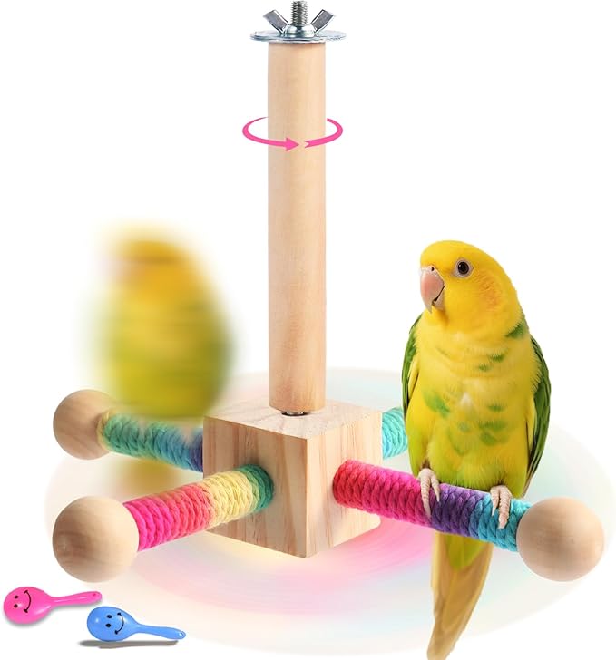 Kyouki Bird Perch Toy Parakeets Toy by Unknown