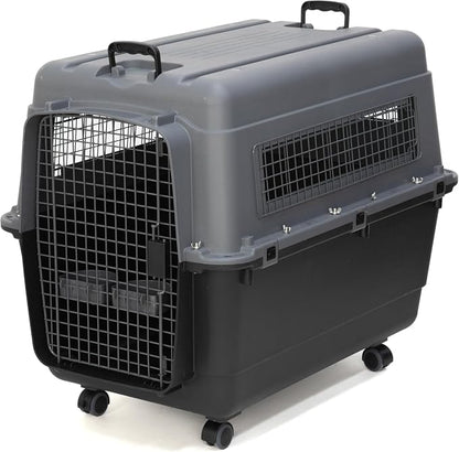 SportPet Airline Compliant X-LARGE 32.25" Travel Dog Kennel-Durable Plastic by SportPetDesigns