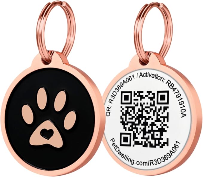 Pet Dwelling QR Code Pet ID Tag – Smart Dog & Cat ID Tags - Image 7