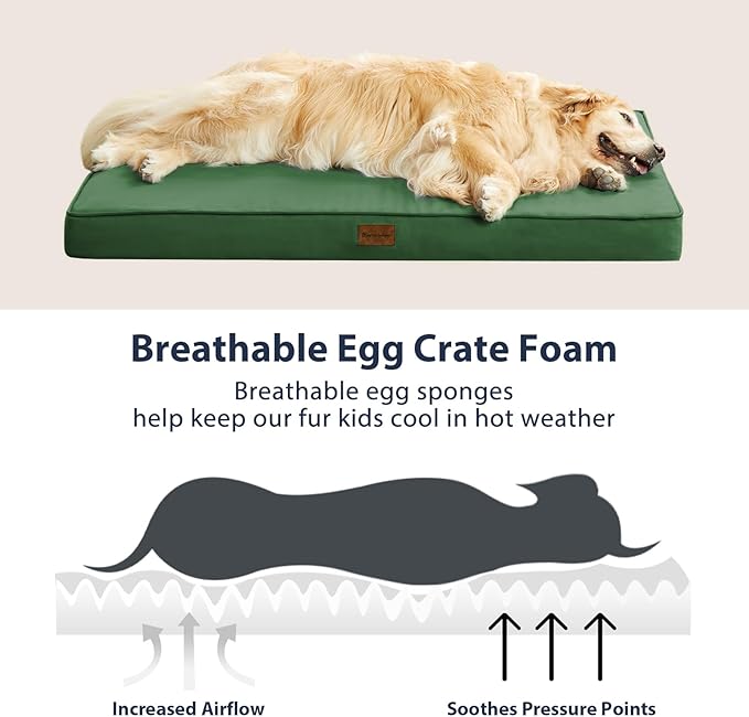 BFPETHOME Outdoor Dog Bed for Large Dogs, Waterproof, Orthopedic - Image 5