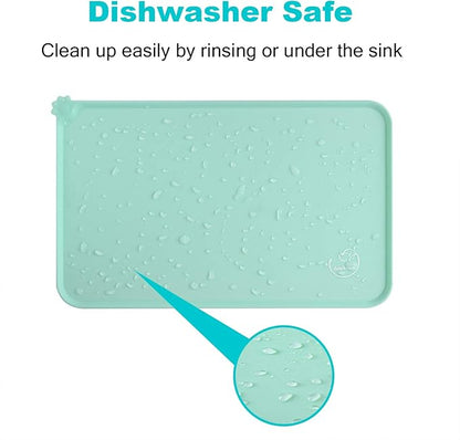 Silicone Waterproof Dog Cat Pet Feeding Mats, Non Slip, Easy Clean Pet Dog Cat - Image 6