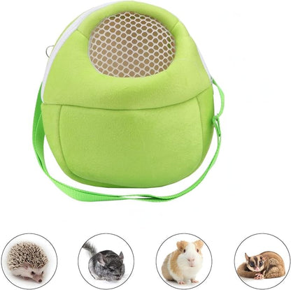 Pet Carrier Backpack for Small Animals, Travel Handbag for Cat, Guinea Pig - Image 3