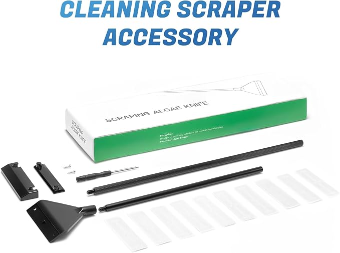 CXY Aquarium Algae Scraper for Glass, 21.5" Fish Tank Cleaner - Image 9