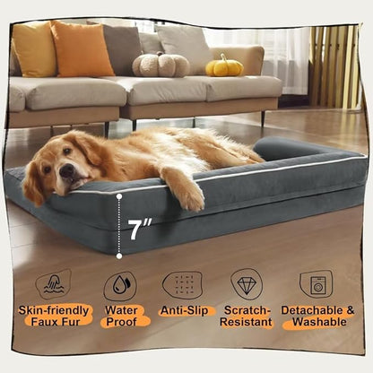 Large Dog Bed Orthopedic Washable - Image 6