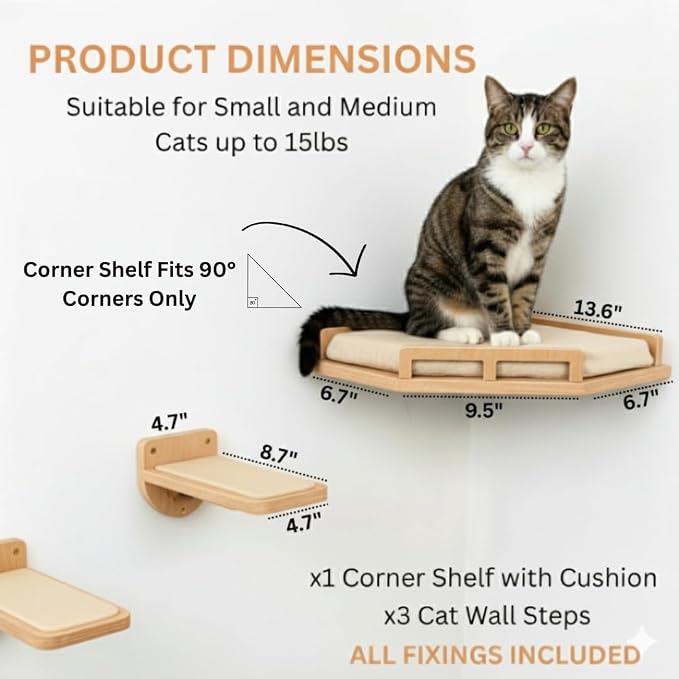INICIO Cat Wall Shelves - Image 2