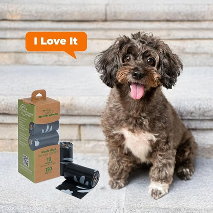 Best Pet Supplies Poop Bags for Dogs, 50% Post-Consumer Recycled Content dog - Image 8