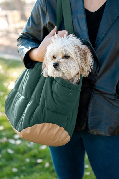 Plush Dog Purse Carrier for Small Dogs, Soft Dog Tote Bag - Image 8