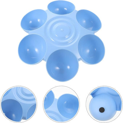 Puppy Litter Bowl Cat Bowls Dog Food Water Bowls Flower Shaped 6 Bowls Pet - Image 8