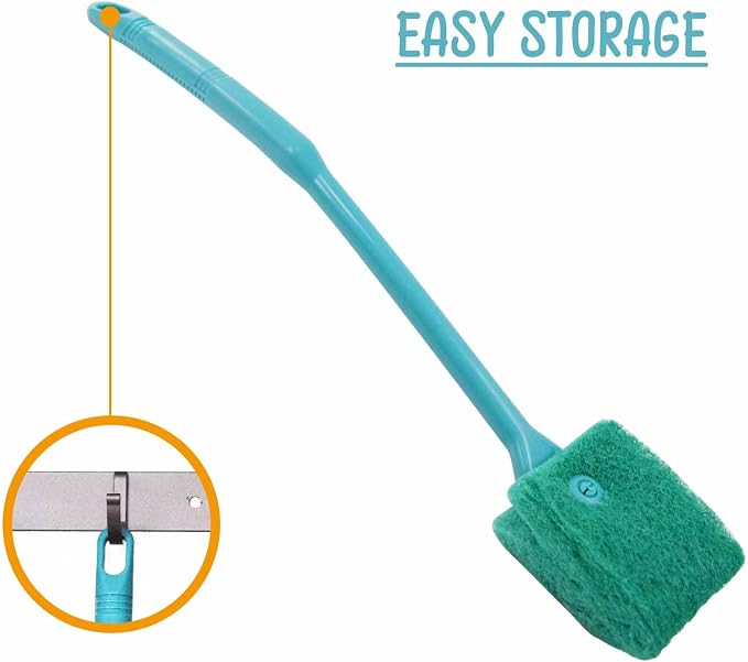 2 PCS Fish Tank Cleaner, Fish Tank Brush - Image 3