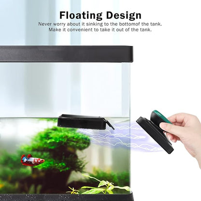 AQQA Aquarium Strong Magnetic Cleaner Brush, Fish Tank Glass Algae Magnet - Image 5