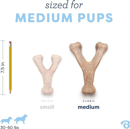 Benebone Puppy Wishbone Durable Dog Chew Toy - Image 4
