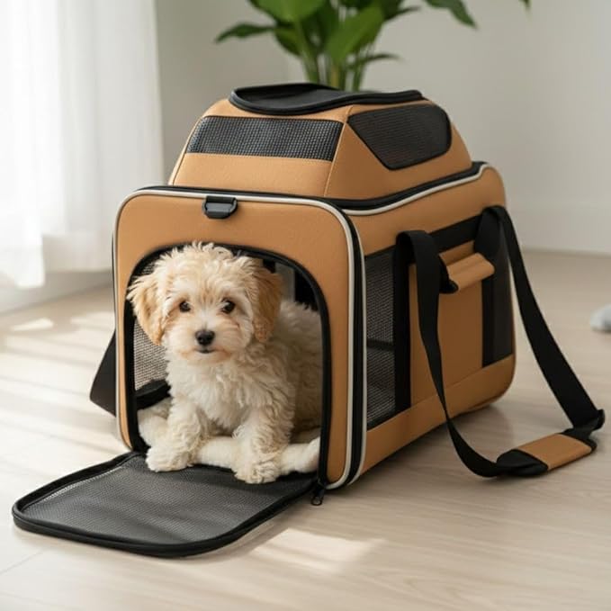 Cat Carrier Dog Carrier Airline Approved, Pet Carrier - Image 3