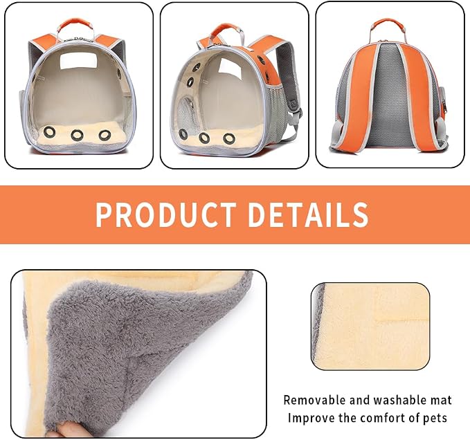 Bunny Carrier, Guinea Pig Carrier, Small Animal Carrier Backpack - Image 7