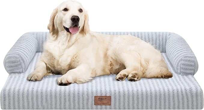 Orthopedic Waterproof Dog Bed for Extra Large Dog Sofa Comfy Pet Bed by Mekiy