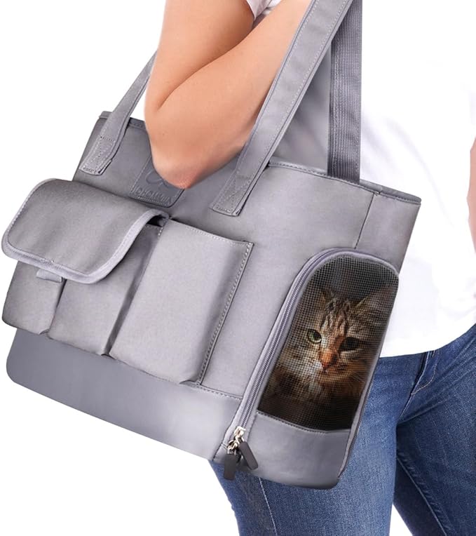 Dog Carrier, Cat Carrier, Pet Carrier, Foldable Waterproof Premium Oxford Cloth by WelcomeToJohomviin