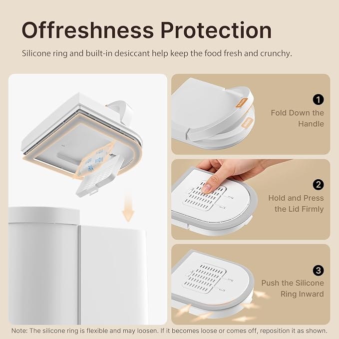 Automatic Cat Feeder and Water, 5G WiFi App Control Cat Food Dispenser - Image 7