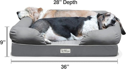 PetFusion Ultimate Dog Bed, Orthopedic Memory Foam, Medium Firmness Pillow - Image 2