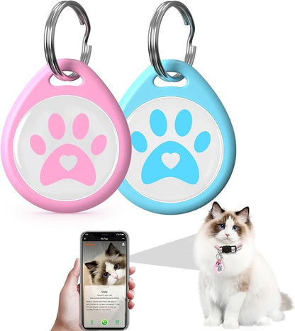 2-Pack QR Code Pet ID Dog cat Tags by Taghelp