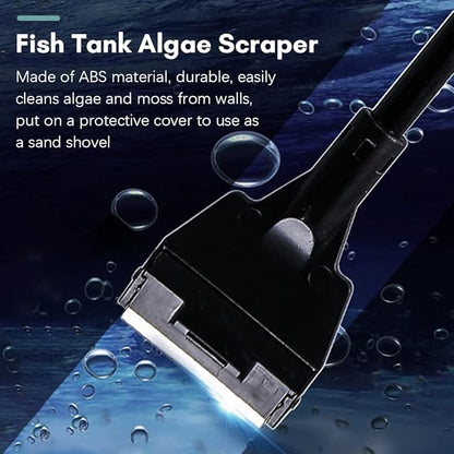 Haofy 5 in 1 Aquarium Fish Tool Cleaning Tools Kit Aquarium Gravel Cleaner - Image 2