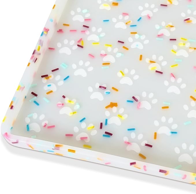 Ptlom Dog Food Mat Anti-Slip Dog Bowl Mats by PTLOM