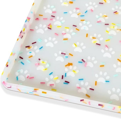 Ptlom Dog Food Mat Anti-Slip Dog Bowl Mats by PTLOM