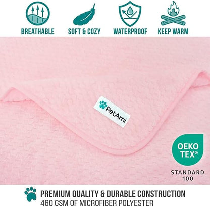 PetAmi Waterproof Dog Blanket, Leakproof XL Pet Blanket - Image 3