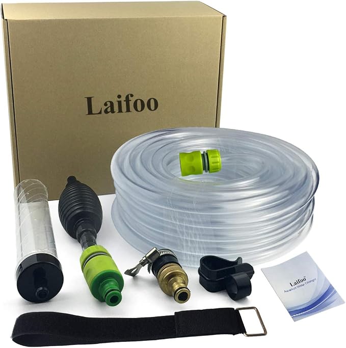50ft Aquarium Water Changer Gravel & Sand Cleaner Fish Tank Siphon Cleaning - Image 7