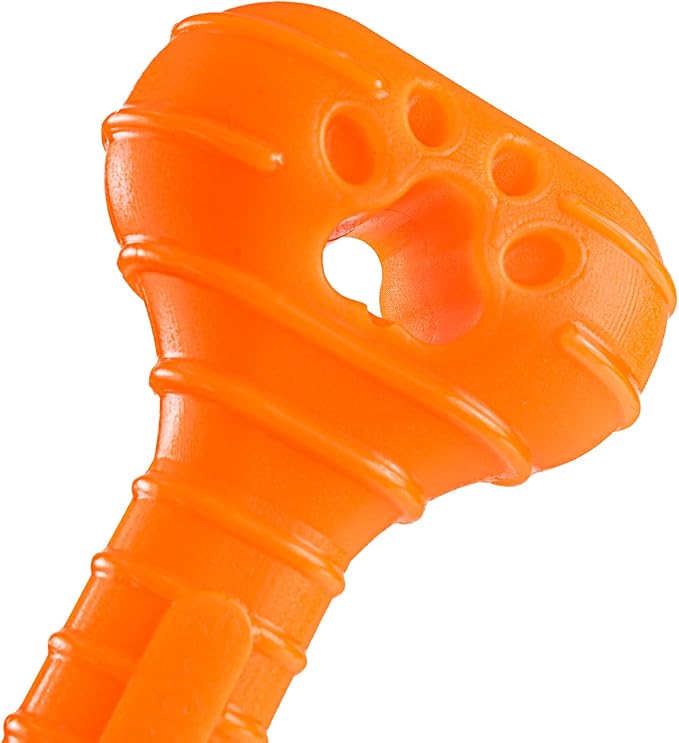 Jersey Dog Co Chompi Dog Bone, Rubber-Free Fillable Dog Bone Treat Holder - Image 2