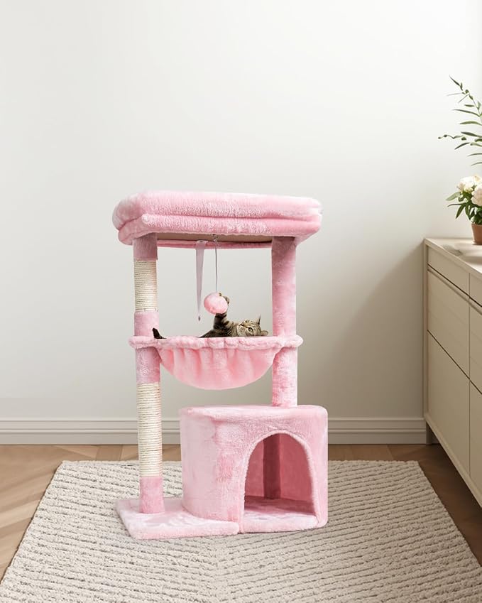 SYANDLVY Small Cat Tree for Indoor Cats, Cat Tower - Image 7